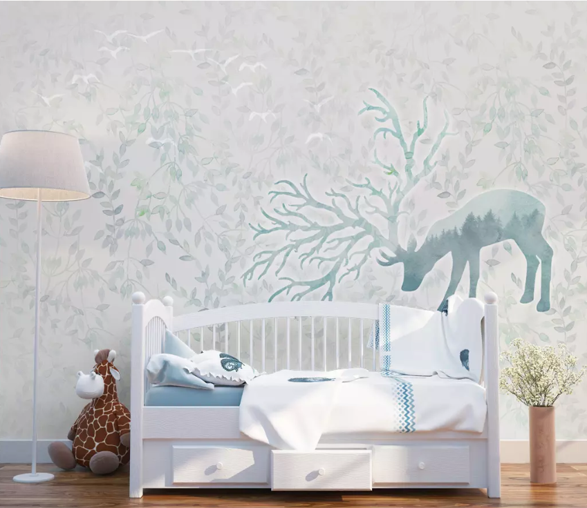 3D Deer Eating 1489 Wallpaper AJ Wallpaper 2