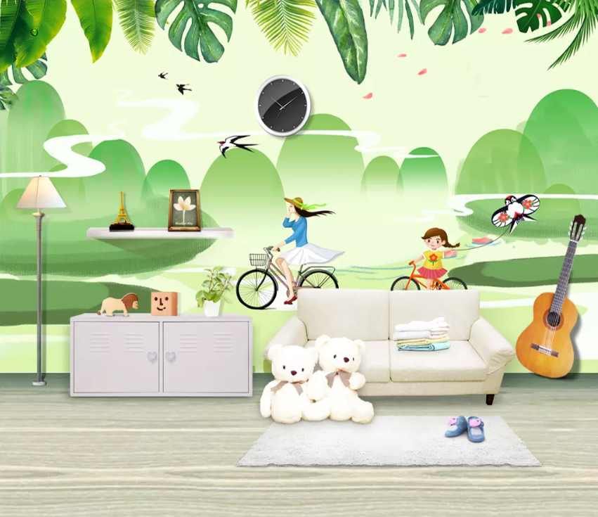 3D Bicycle Kite 1476 Wallpaper AJ Wallpaper 2