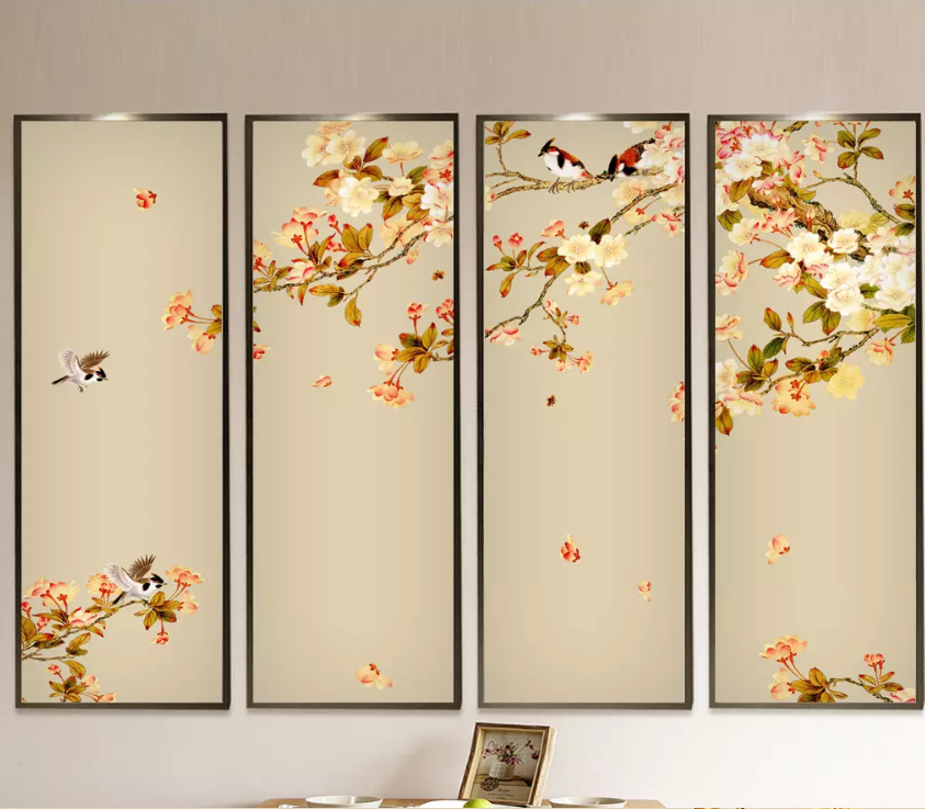 3D Lush Flower Flying 1465 Wallpaper AJ Wallpaper 2