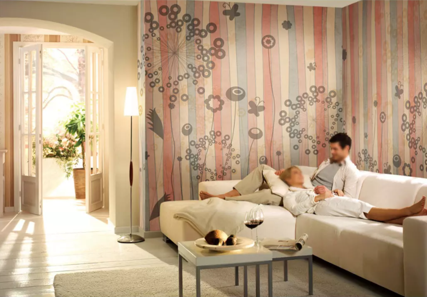 3D Shadow Painting Pattern 1420 Wallpaper AJ Wallpaper 2