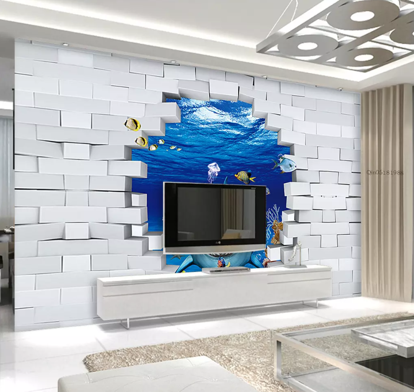 3D Smiling Shark 1340 Wallpaper AJ Wallpaper 2