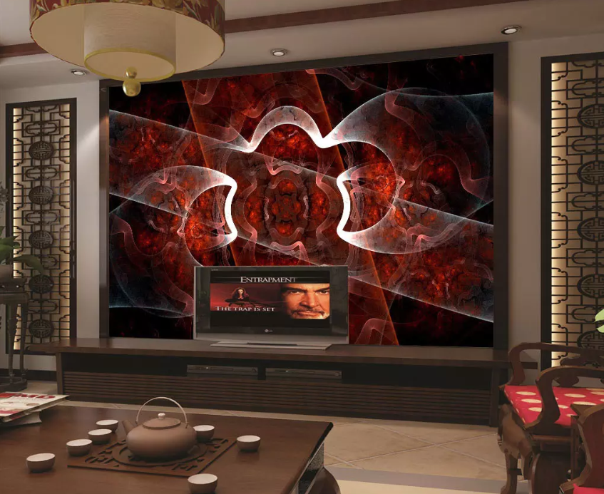 3D White Painted Shadow 1317 Wallpaper AJ Wallpaper 2