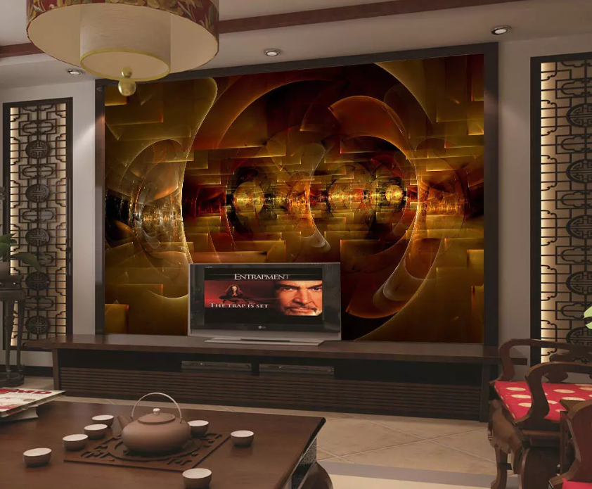 3D Round High Tech 1313 Wallpaper AJ Wallpaper 2