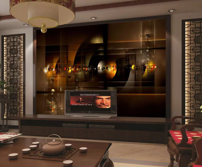 3D Round Overlapping Shadow 1312 Wallpaper AJ Wallpaper 2