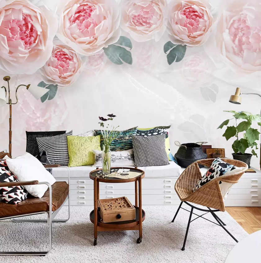 3D Big Flower 1302 Wallpaper AJ Wallpaper 2