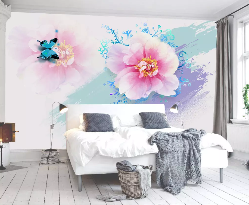 3D Expand Flower 1301 Wallpaper AJ Wallpaper 2