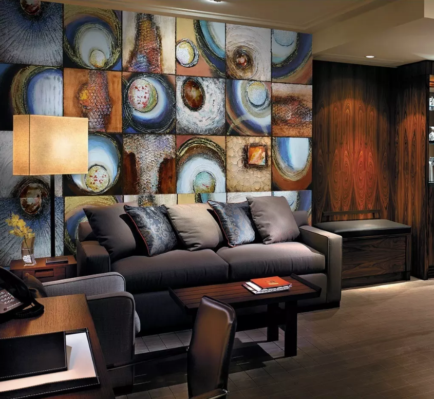 3D Oil Painting Hole 1281 Wallpaper AJ Wallpaper 2