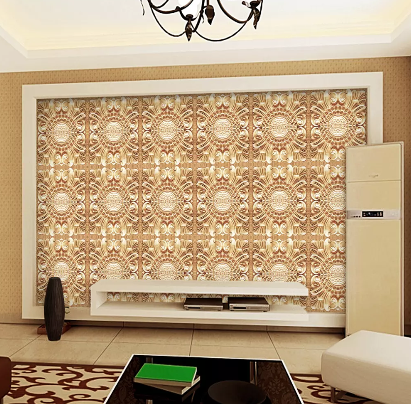 3D Carving Complex Flowers 1223 Wallpaper AJ Wallpaper 2