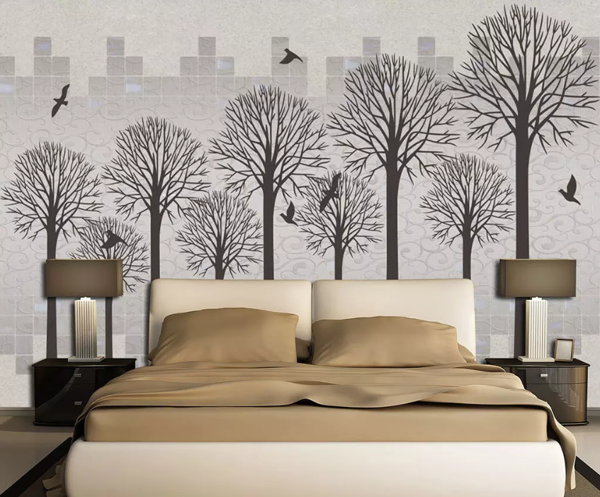 3D Dead Tree Bird 1162 Wallpaper AJ Wallpaper 2