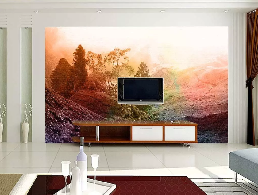 3D Field Pattern 1141 Wallpaper AJ Wallpaper 2