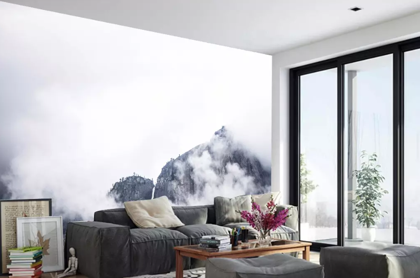 3D Cloud Mountain 1051 Wallpaper AJ Wallpaper 2