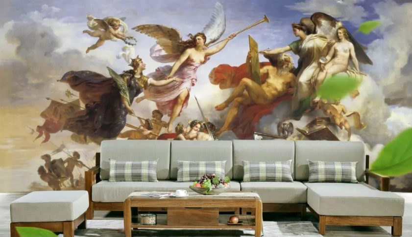 3D Angel Flying Horn 1039 Wallpaper AJ Wallpaper 2