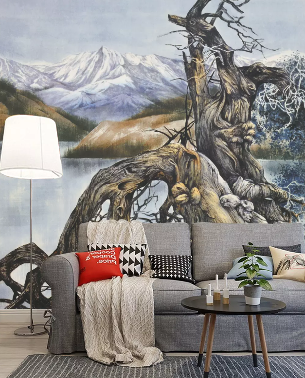 3D Dry Branches 1020 Wallpaper AJ Wallpaper 2