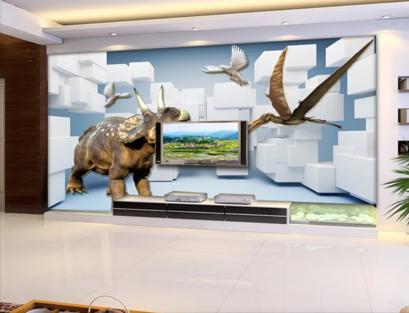 3D Horned Dragon 989 Wallpaper AJ Wallpaper 2