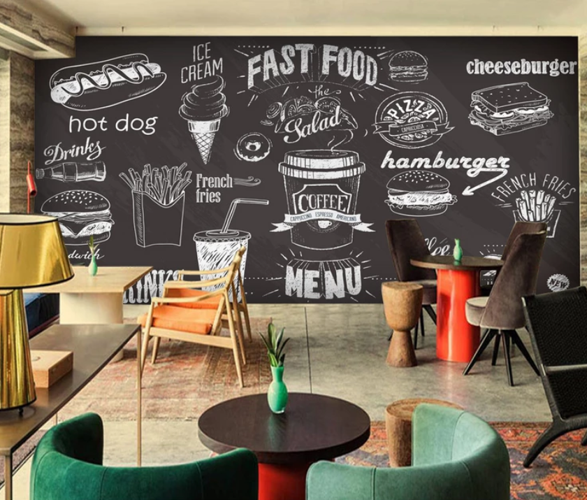 3D Hamburger Cola 910 Wallpaper AJ Wallpaper 2