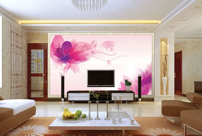 3D Transparent Safflower 843 Wallpaper AJ Wallpaper 2