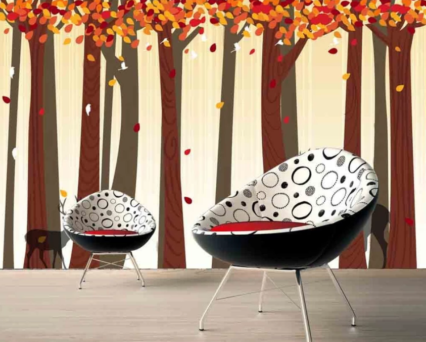 3D Tailored Maple Leaf 823 Wallpaper AJ Wallpaper 2