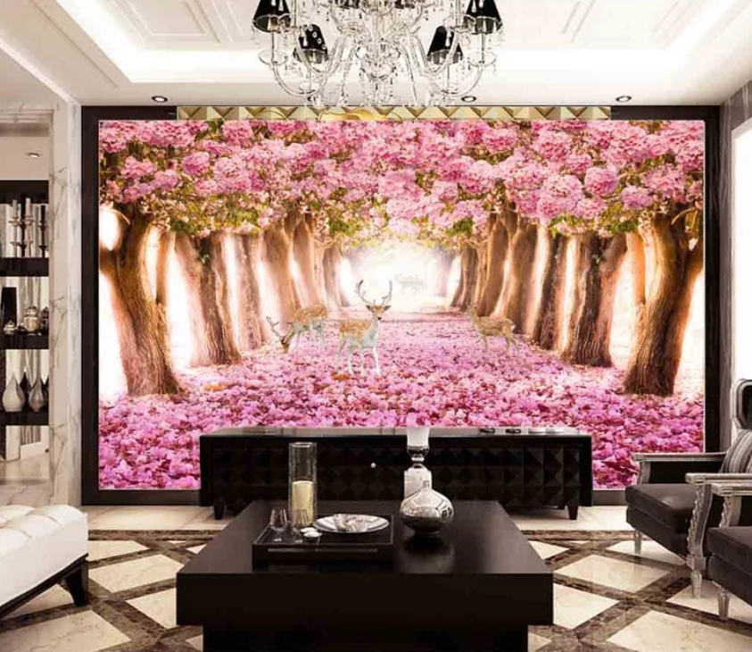 3D Petals Everywhere 820 Wallpaper AJ Wallpaper 2