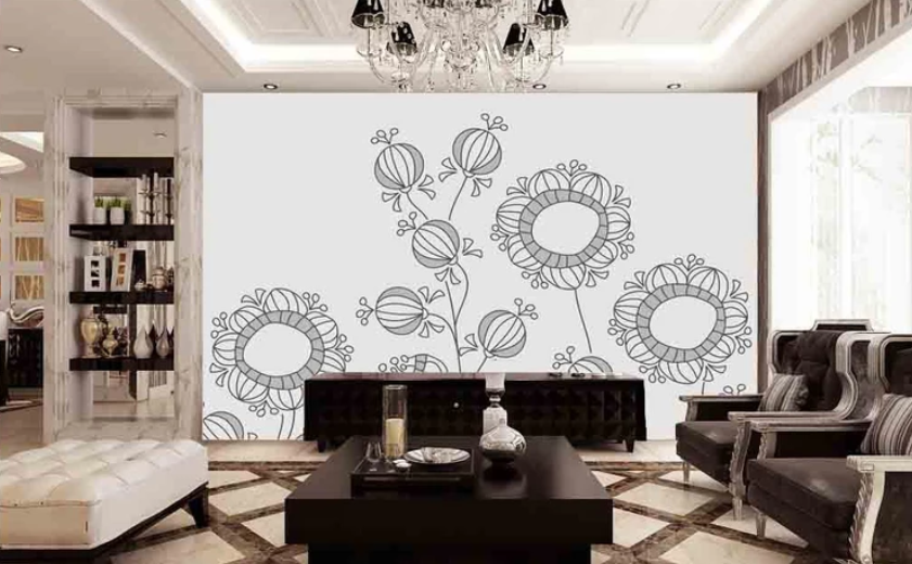 3D Painting Flower 819 Wallpaper AJ Wallpaper 2