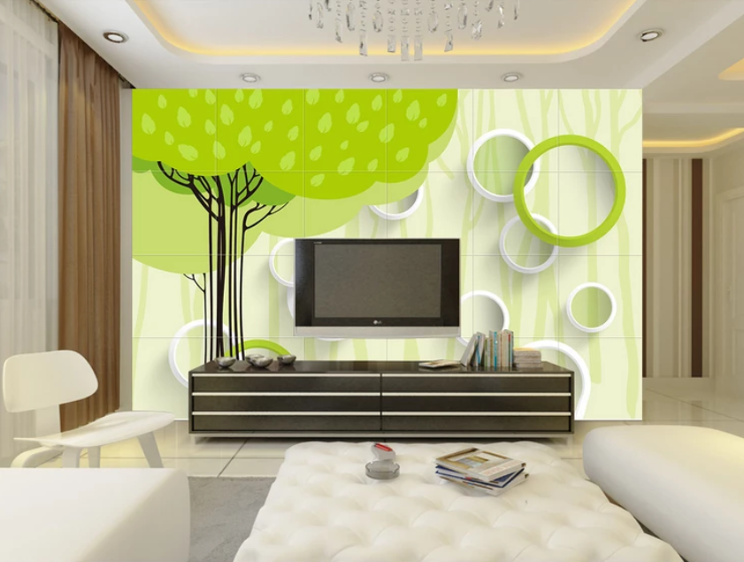 3D Decorative Ring 796 Wallpaper AJ Wallpaper 2