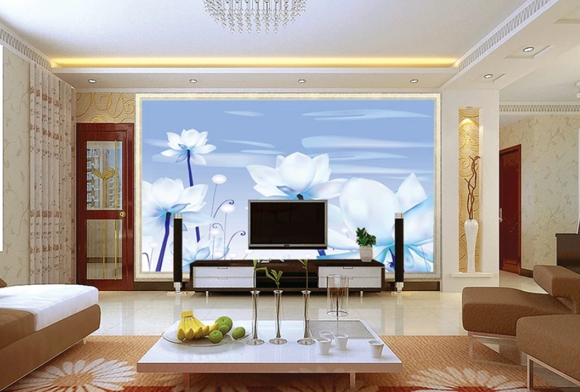 3D Blooming Flower 787 Wallpaper AJ Wallpaper 2