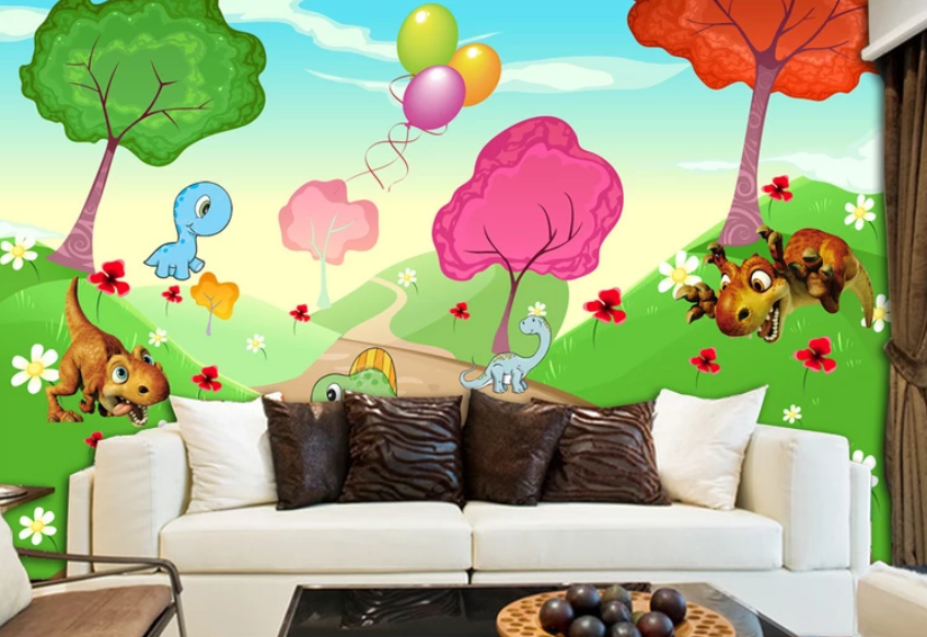 3D Cartoon Cute Dinosaur 780 Wallpaper AJ Wallpaper 2