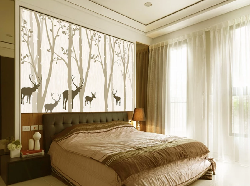 3D Deer Herd 754 Wallpaper AJ Wallpaper 2