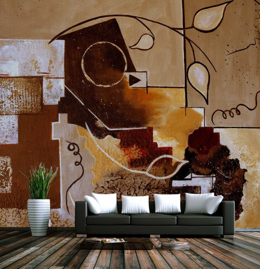 3D Abstract Leaves 746 Wallpaper AJ Wallpaper 2