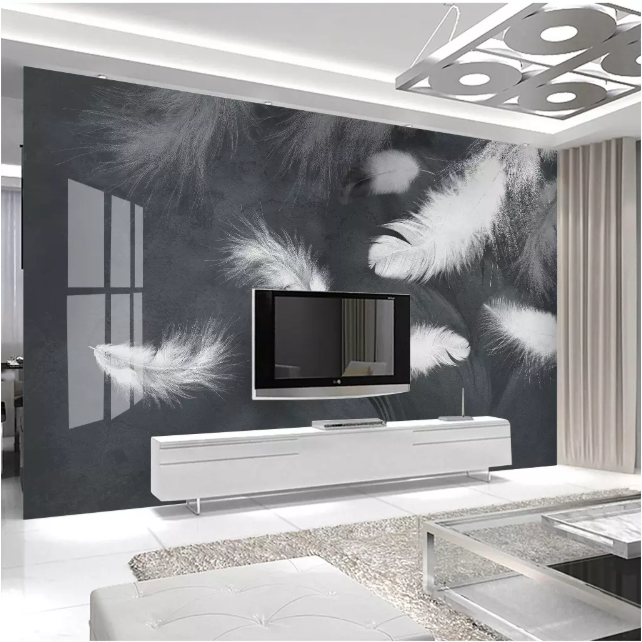 3D Soft Feather 2167 Wall Murals