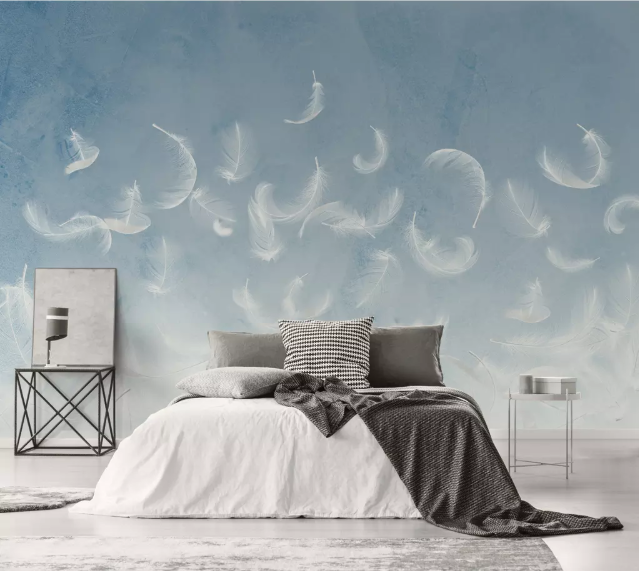3D Soft Feather 2200 Wall Murals