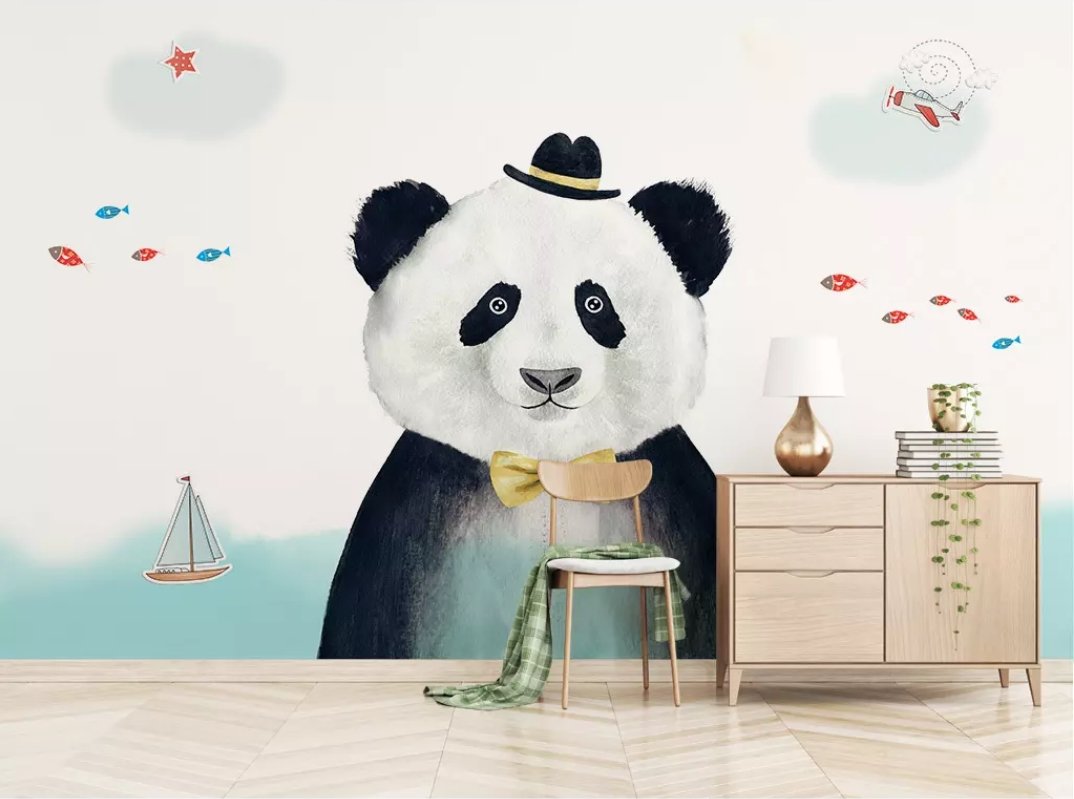 3D Giant Panda 174 Wall Murals Wallpaper AJ Wallpaper 2