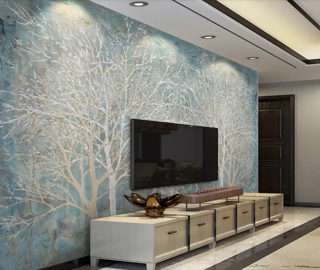 3D Dead Tree 025 Wall Murals Wallpaper AJ Wallpaper 2