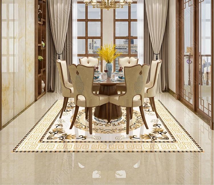 3D Colored Marble Pattern WG989 Floor Mural Wallpaper AJ Wallpaper 2