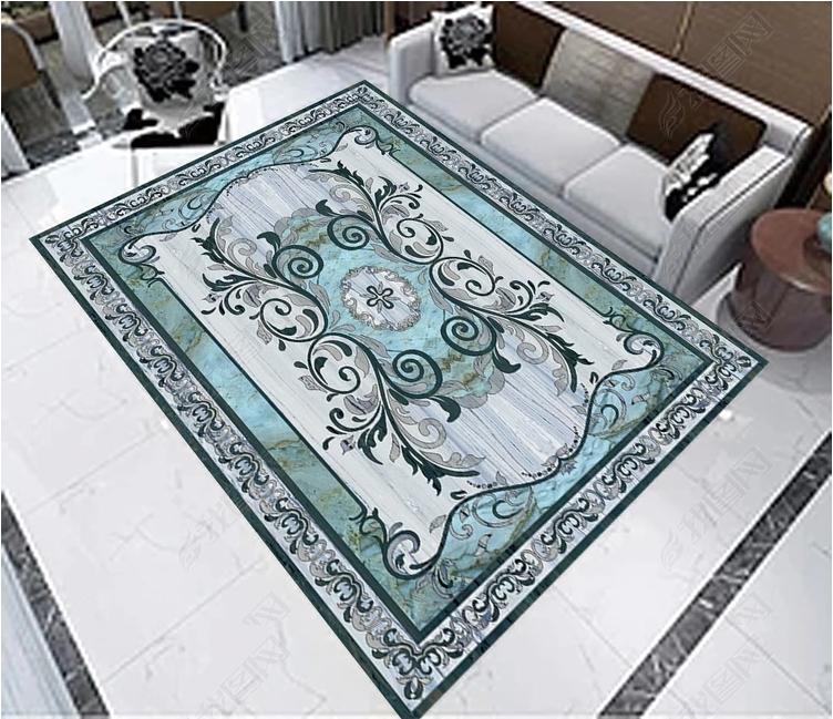 3D Gray Pattern WG015 Floor Mural Wallpaper AJ Wallpaper 2