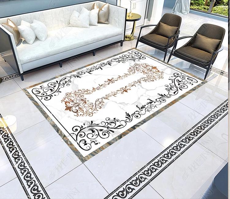 3D Color Stripe WG584 Non Slip Rug Mat Mat AJ Creativity Home