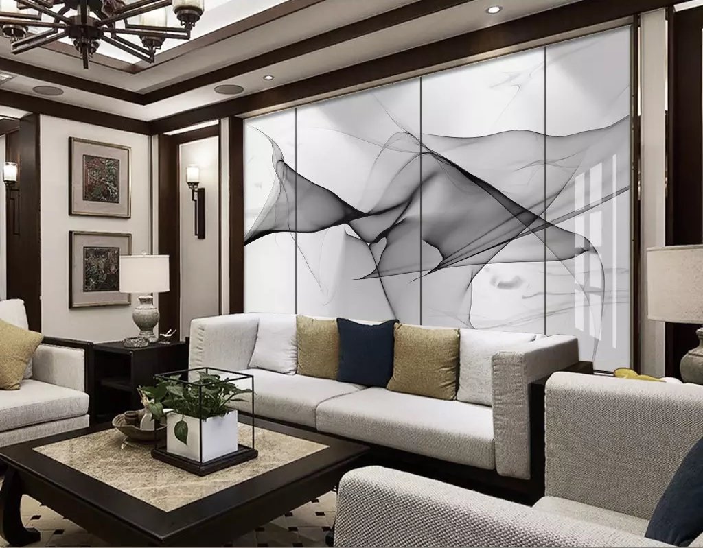 3D Black Inkjet WC48 Wall Murals Wallpaper AJ Wallpaper 2