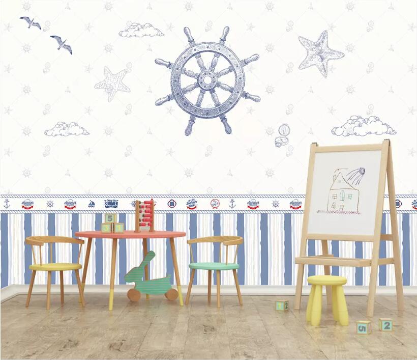 3D Cute Toy WC27 Wall Murals Wallpaper AJ Wallpaper 2