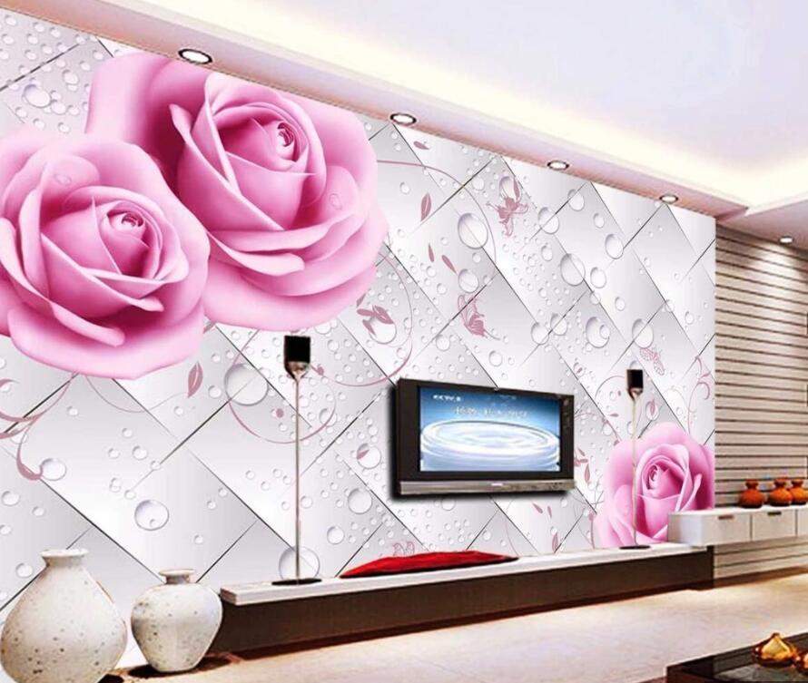 3D Flower 881 Wall Murals Wallpaper AJ Wallpaper 2