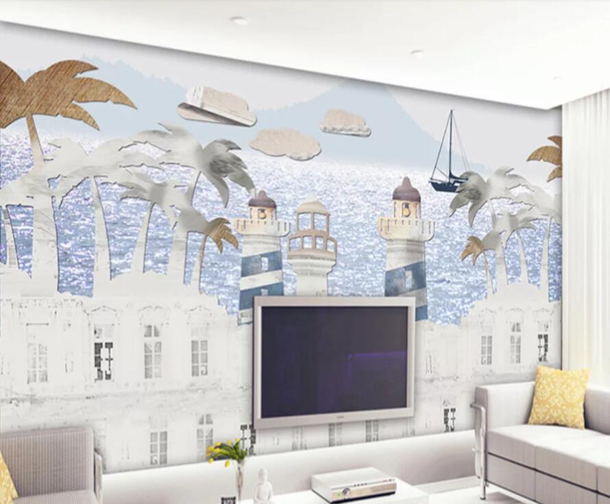 3D Lovely City 003 Wall Murals Wallpaper AJ Wallpaper 2