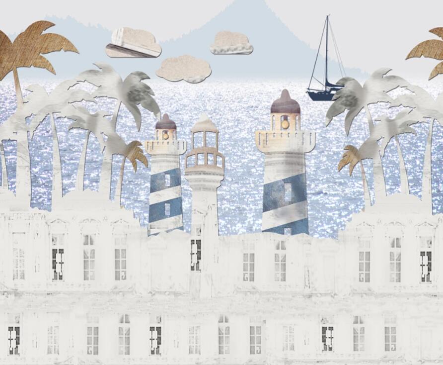 3D Lovely City 003 Wall Murals Wallpaper AJ Wallpaper 2