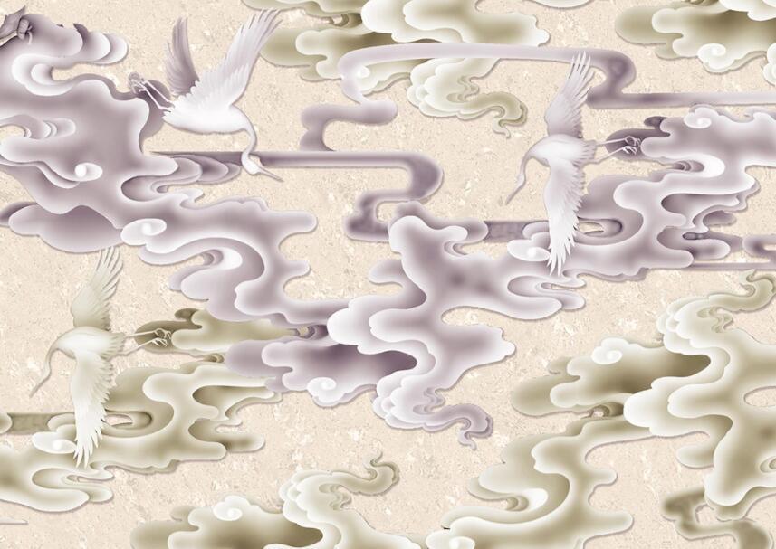 3D Abstract Clouds 891 Wall Murals Wallpaper AJ Wallpaper 2
