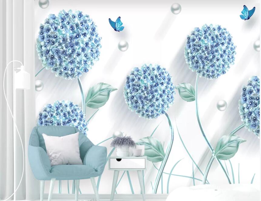 3D Dandelion 429 Wall Murals Wallpaper AJ Wallpaper 2