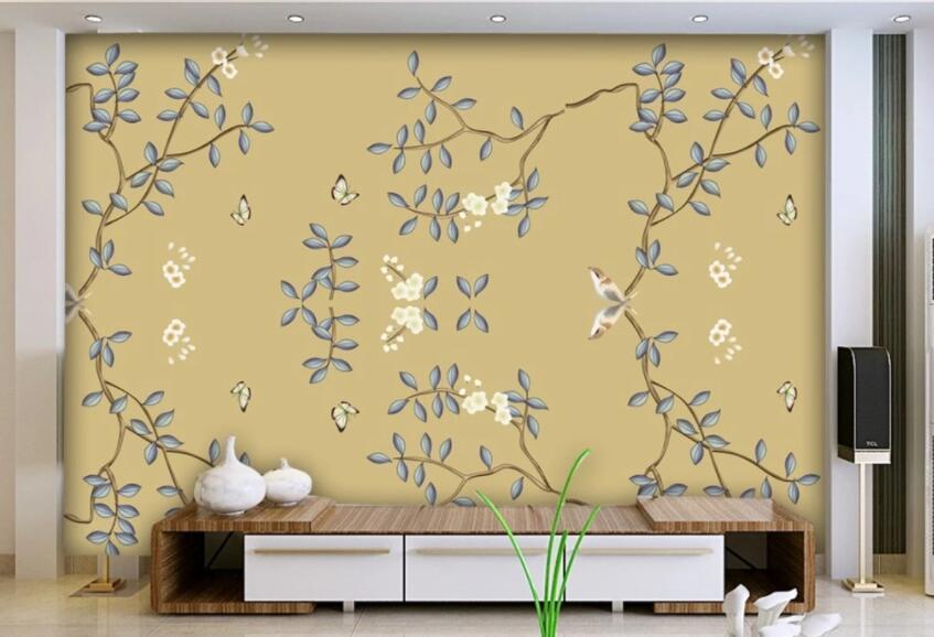3D Flower 887 Wall Murals Wallpaper AJ Wallpaper 2