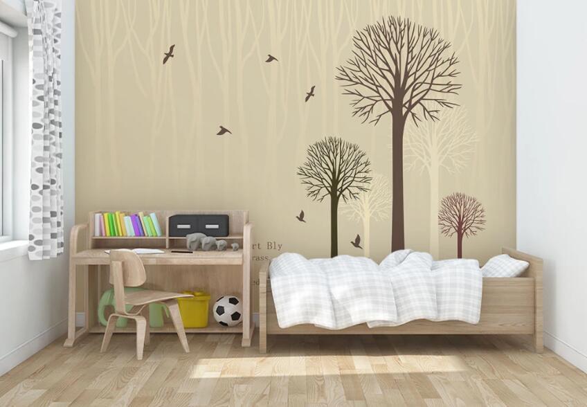 3D Dry Branches 601 Wall Murals Wallpaper AJ Wallpaper 2