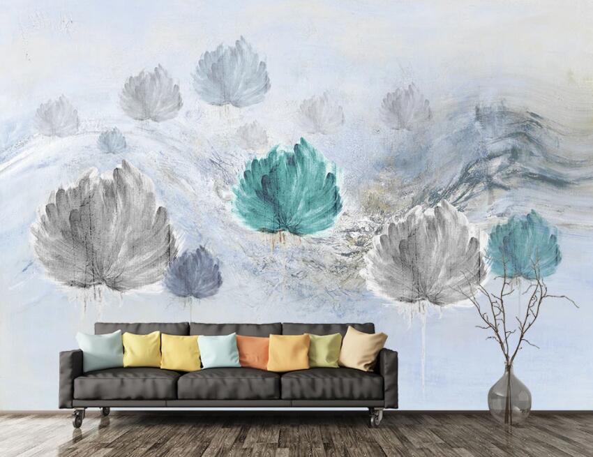 3D Colored Maple Leaf 595 Wall Murals Wallpaper AJ Wallpaper 2