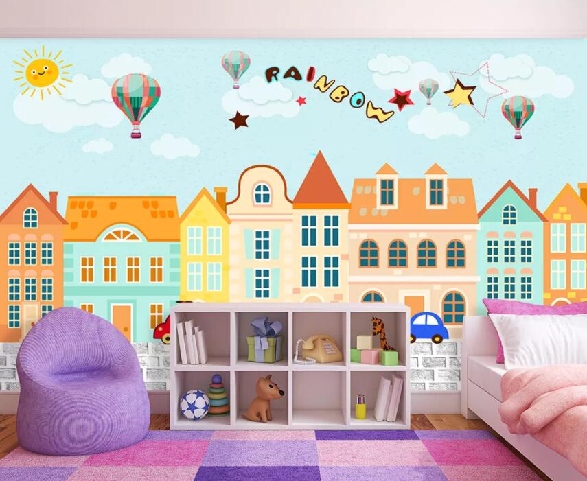 3D Lovely City 454 Wall Murals Wallpaper AJ Wallpaper 2