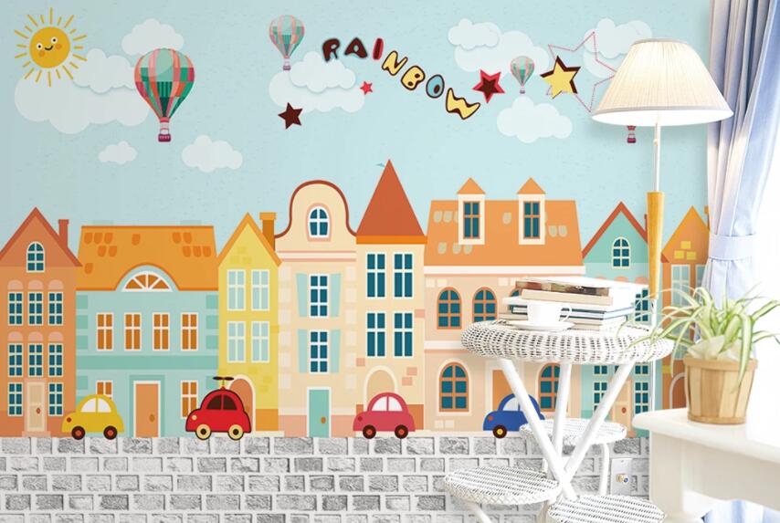 3D Lovely City 454 Wall Murals Wallpaper AJ Wallpaper 2