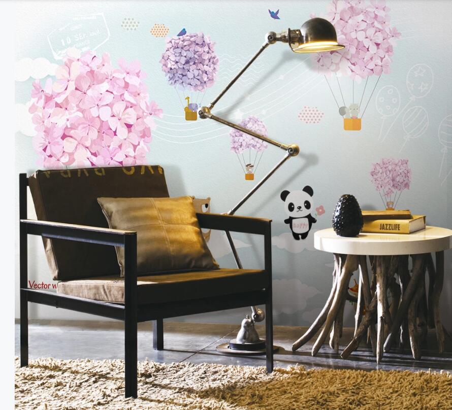 3D Cute Panda 479 Wall Murals Wallpaper AJ Wallpaper 2