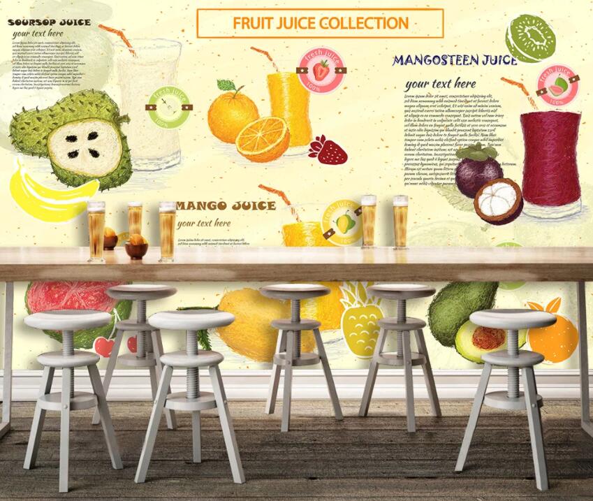 3D Delicious Fruit 438 Food Wall Murals Wallpaper AJ Wallpaper 2