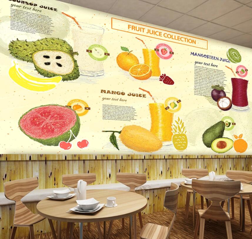 3D Delicious Fruit 438 Food Wall Murals Wallpaper AJ Wallpaper 2